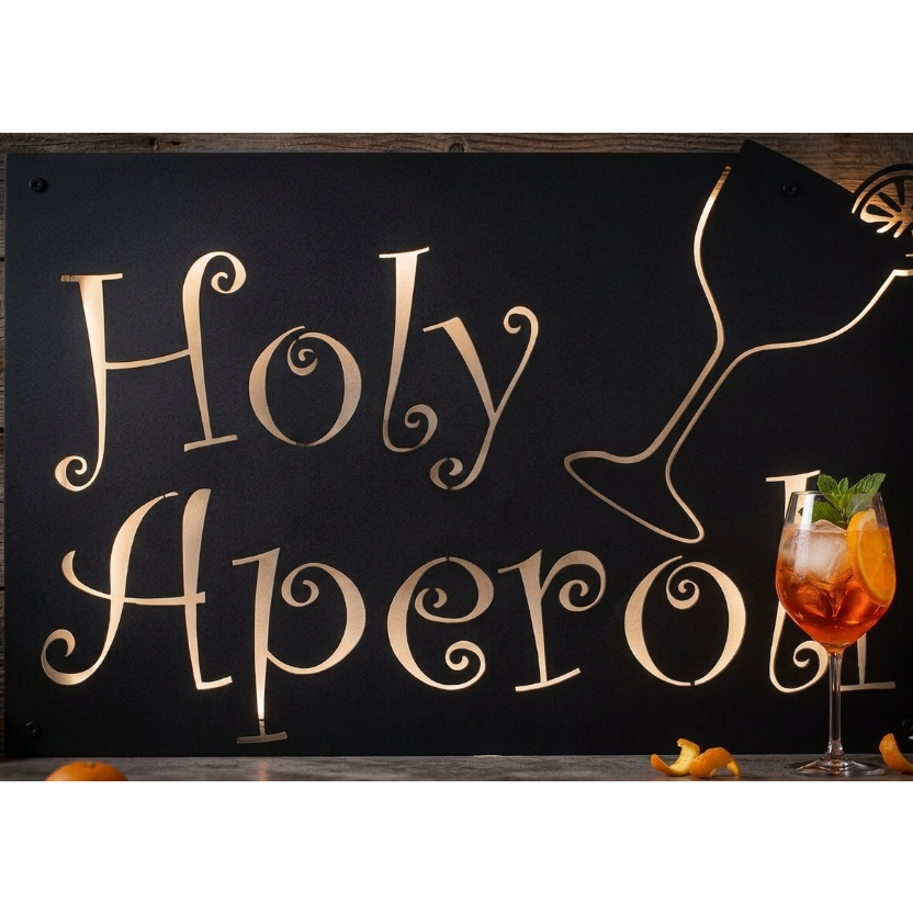 Schild "Aperoli"