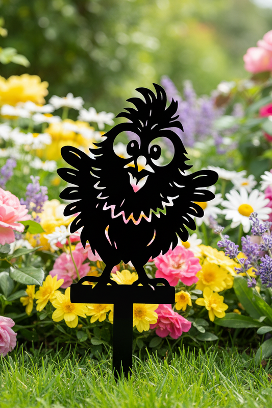 Gartenstecker Huhn 1